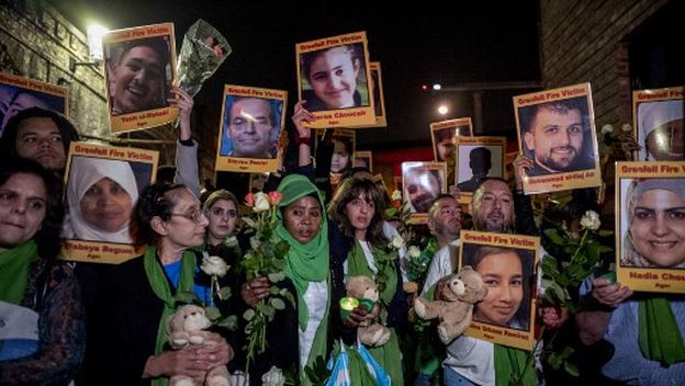 Prosvjed zbog požara u Grenfell Toweru