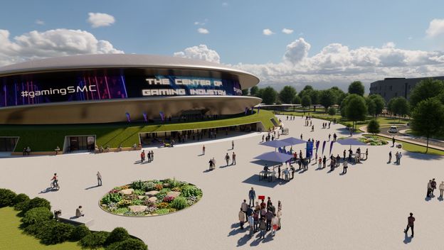 Vizualizacija budućeg Centra gaming industrije