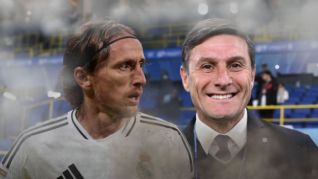 Luka Modrić i Javier Zanetti