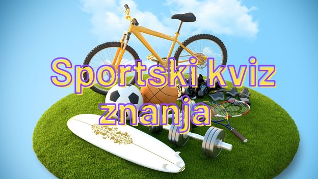 Rekviziti raznih sportova i naslov kviza