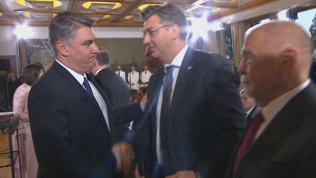 Andrej Plenković i Zoran Milanović