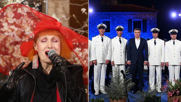 Josipa Lisac i Klapa Hrvatske ratne mornarice