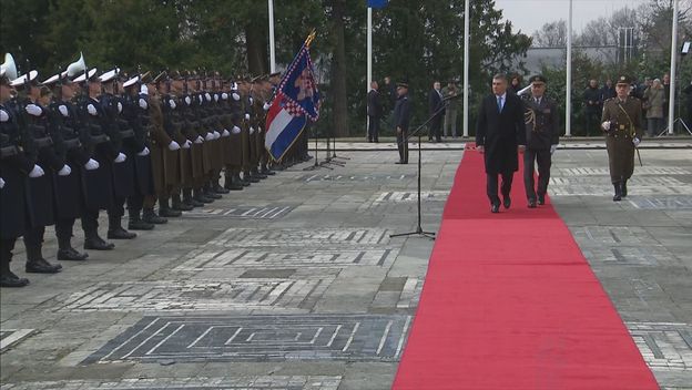 Hrvatska vojska na inauguraciji - 3