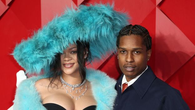 Reper ASAP Rocky i pjevačica Rihanna na crvenom tepihu