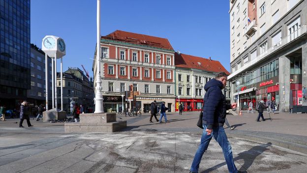 Mjesto gdje su se nalazili mrtvi golubovi