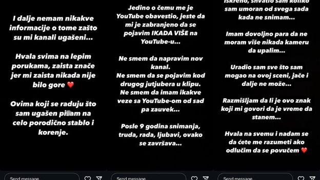 Baka Prase izgubio kanal