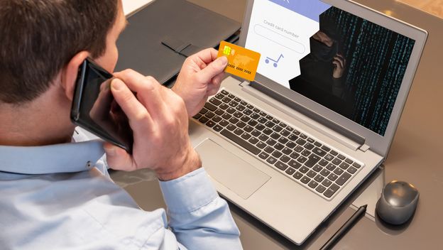 Vishing, ilustracija