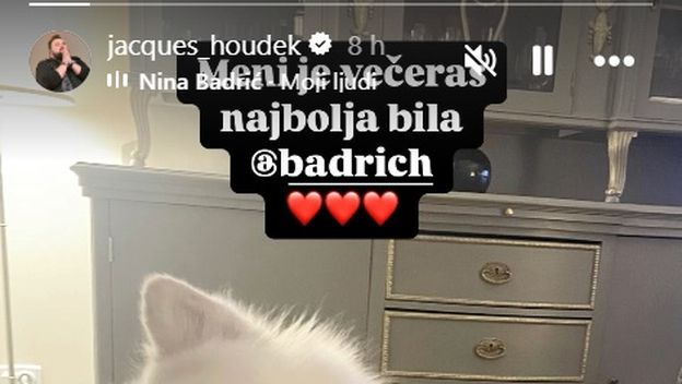 Jacques Houdek na Instagramu