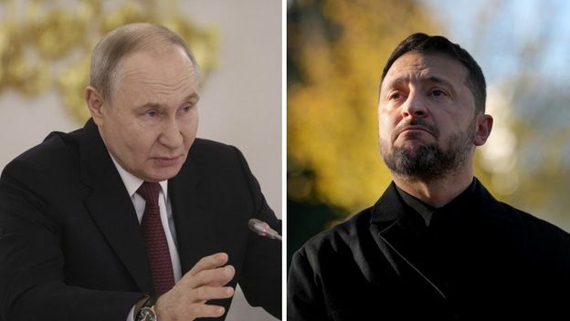 Vladimir Putin i Volodimir Zelenski