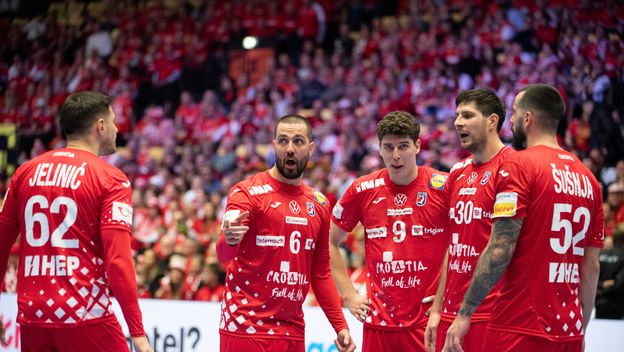 Mario Šoštarić i suigrači iz reprezentacije