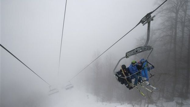 Ilustracija; Žičara u Rusiji