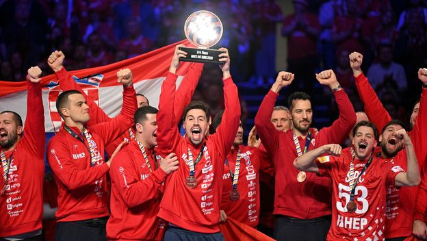 Dodjela medalja na Europskom prvenstvu u rukometu - 1