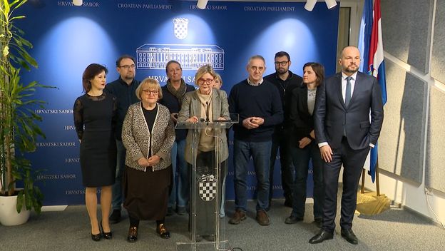 Lijeva oporba u Saboru