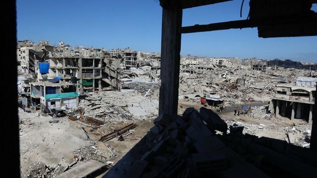 Naselje u Gazi nakon napada