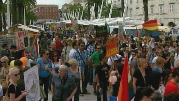 Povorka ponosa u Splitu