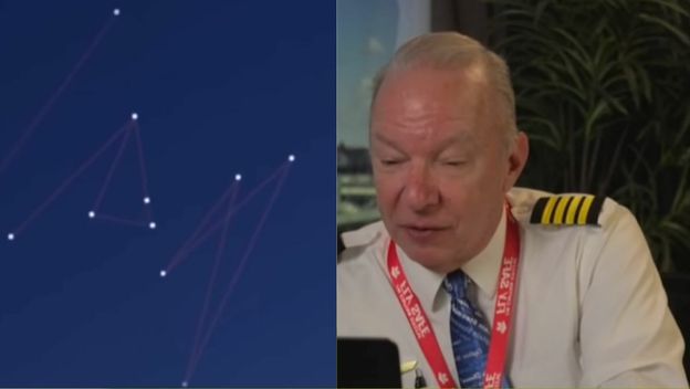 Pilot kapetan Steve kako objašnjava iskustva s letom