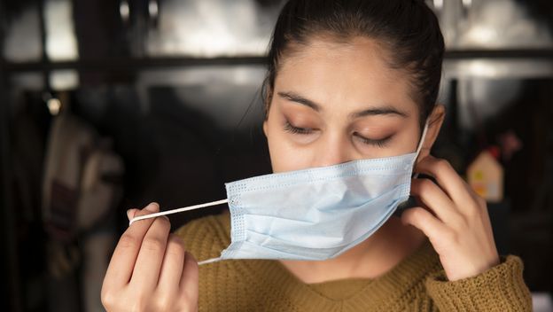 Ilustracija; Zaštitna maska