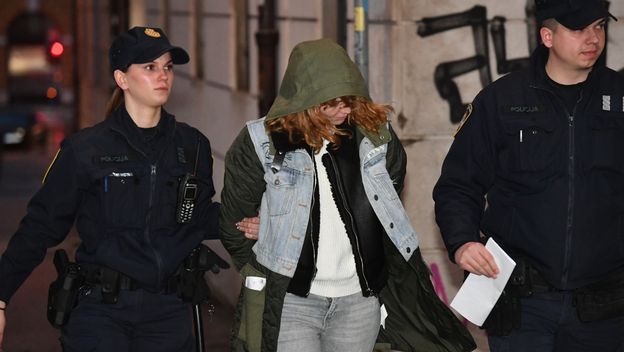 Privođenje osumnjičenih u Rijeci