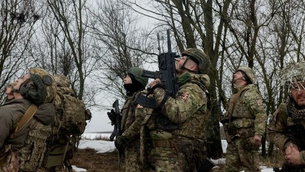 Ukrajinski vojnici u Zaporiškoj oblasti