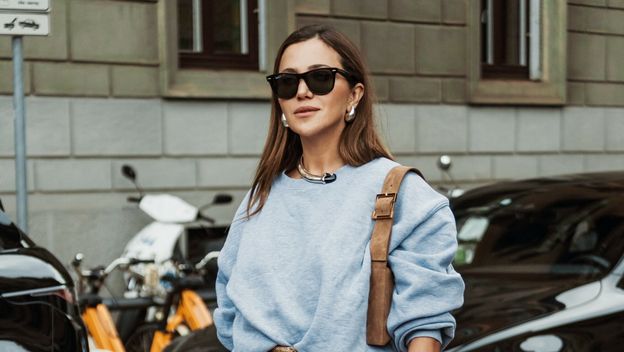 Sweatshirt u street style izdanju s Tjedna mode