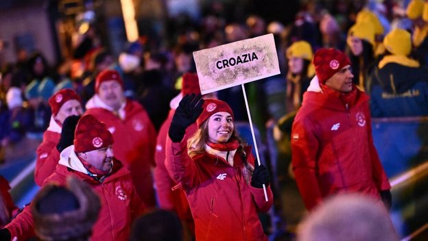 Hrvatski olimpijci na otvaranju ZOI