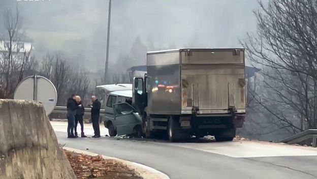 Težak sudar kod Sarajeva