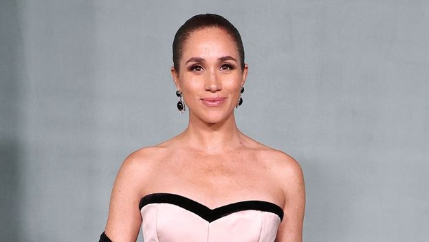 Meghan Markle na gala večeri Fifteen Percent Pledge 2026.