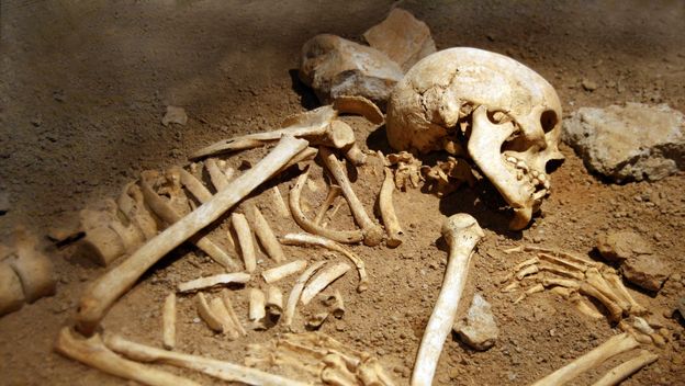 Ljudski ostatci, ilustracija