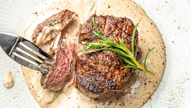 Pečeni odrezak u kremastom umaku