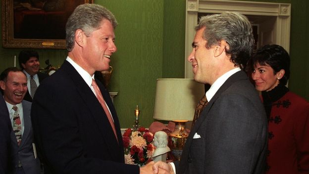 Jeffrey Epstein, Ghislaine Maxwell, Bill Clinton