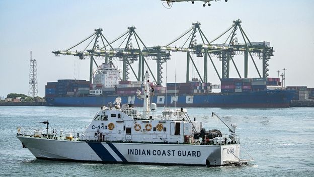 Vježba indijske obalne straže