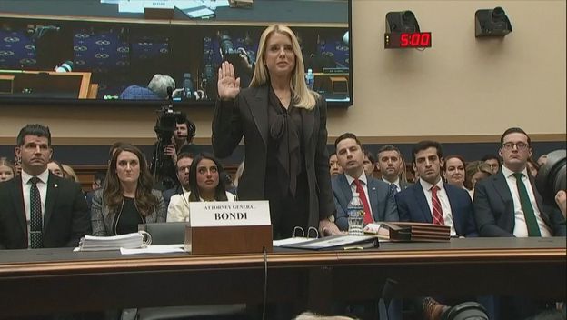 Tužiteljica Pamela Bondi pred Odborom za pravosuđe