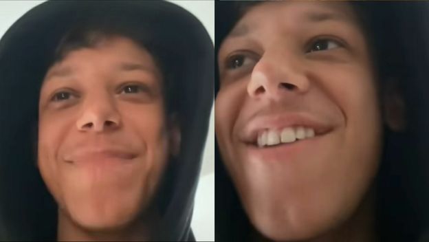 Mladić Taylor kako objašnjava neugodan susret