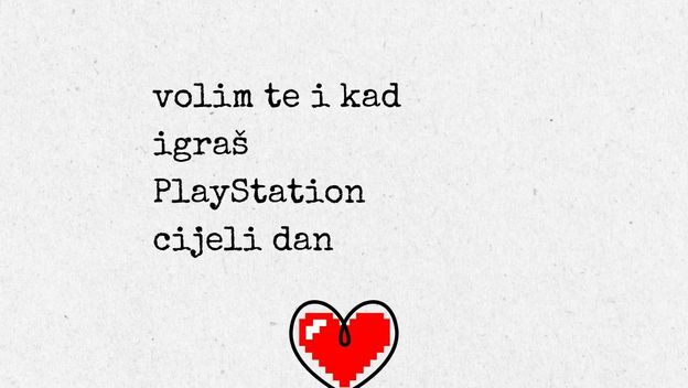 Čestitke za njega za Valentinovo