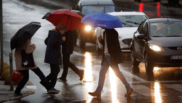 Kiša u Splitu
