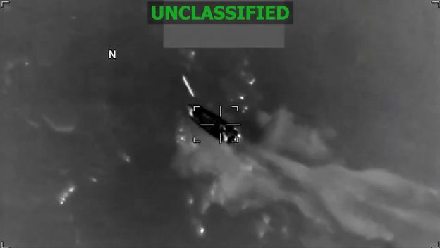 Američka vojska pogodila brod na Karibima