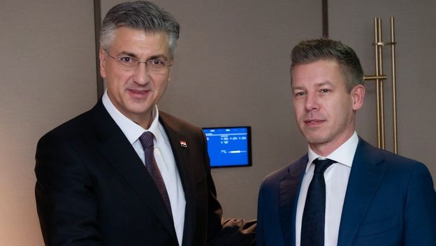 Andrej Plenković i Peter Magyar