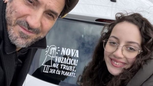 Marin Miletić i kći Lucija