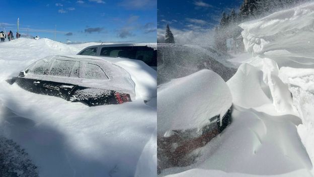Snježni nanosi u Sloveniji