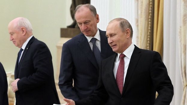 Nikolaj Patrušev i Vladimir Putin