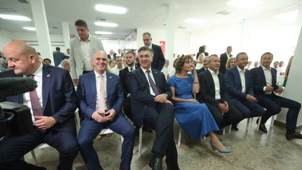 Josip Dabro i Andrej Plenković