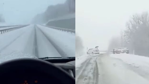 Snijeg zameo dijelove Srbije