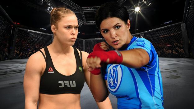 Ronda Rousey i Gina Carano