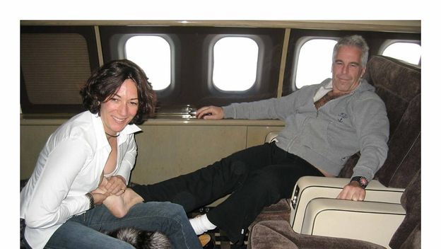 Ghislaine Maxwell i Jeffrey Epstein
