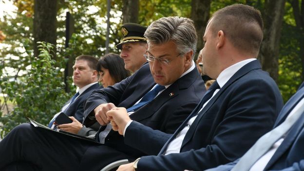 Andrej Plenković i Dario Hrebak