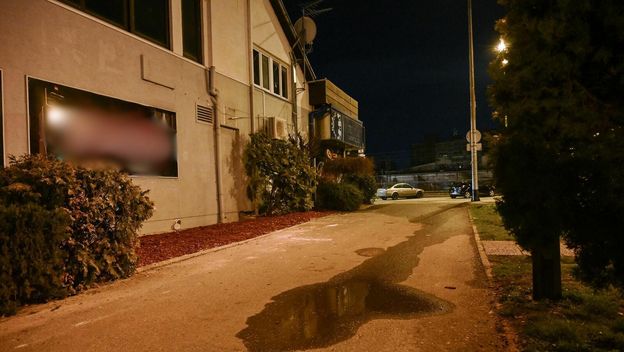 Mjesto napada u Sesvetama