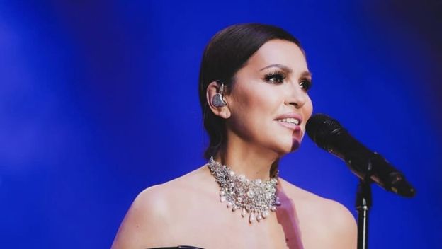 Nina Badrić na koncertu u Lisinskom