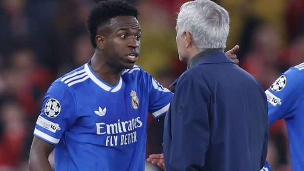 Vinicius Junior i Jose Mourinho