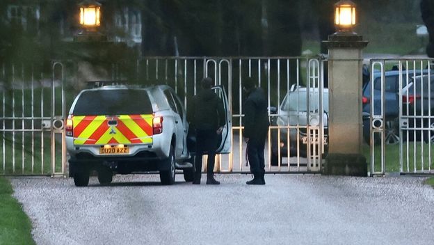 Vozilo na ulazu u Windsoru