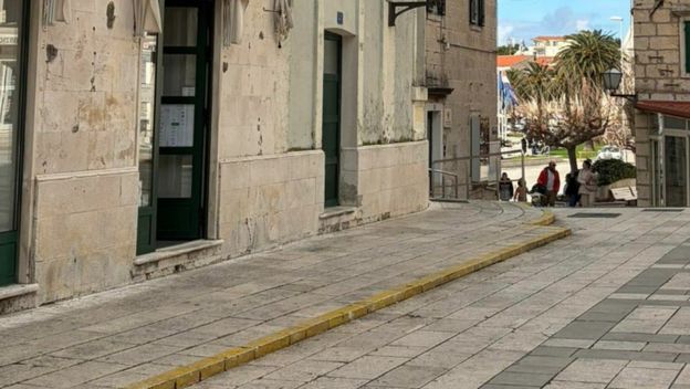 Greška na termometru u Makarskoj